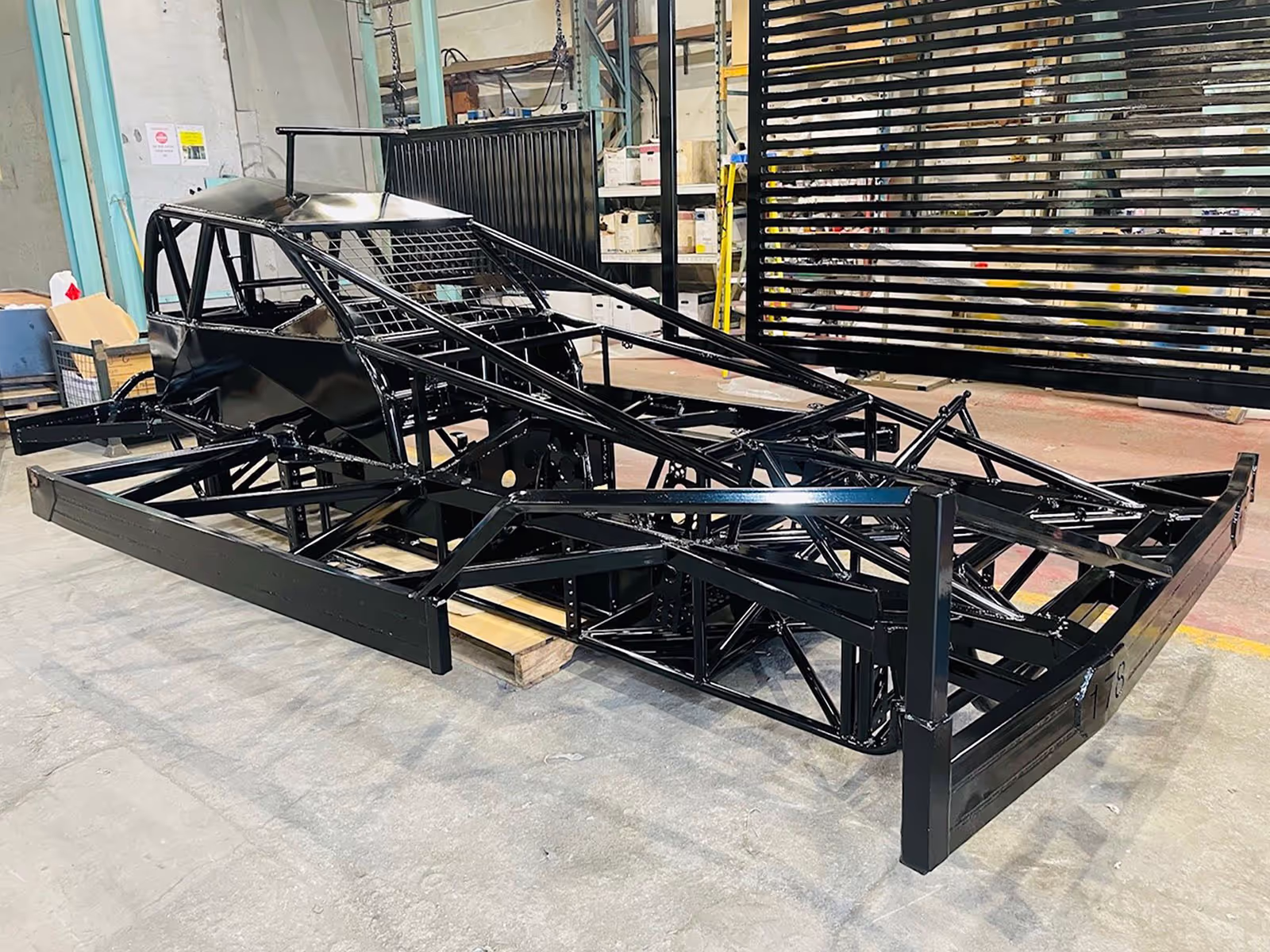 Powder coated Car Chassis