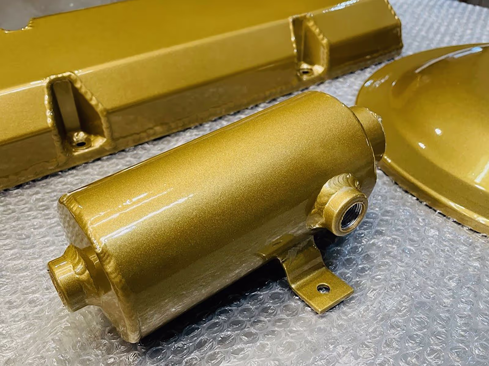 Powder coated Car parts